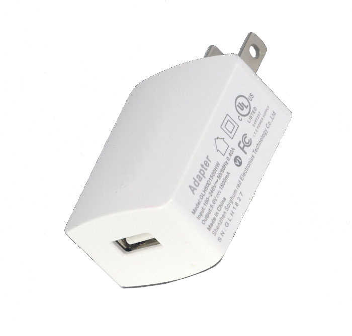 USB Charger, Wall Charger Adapter FCC, UL Certified