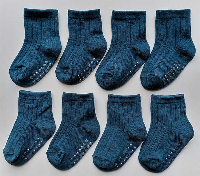 Non Skid Anti Slip Crew Socks Fall Winter Baby Socks