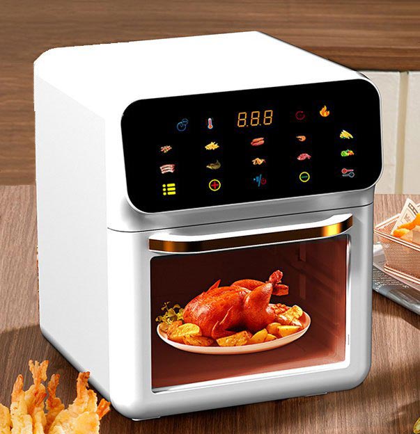 Retro Style Air Fryer TOASTER OVEN, Countertop Convection OVEN
