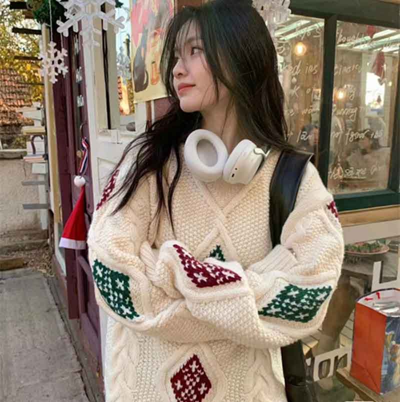 Cozy Sweaters Long Sleeve Knitwear For Women