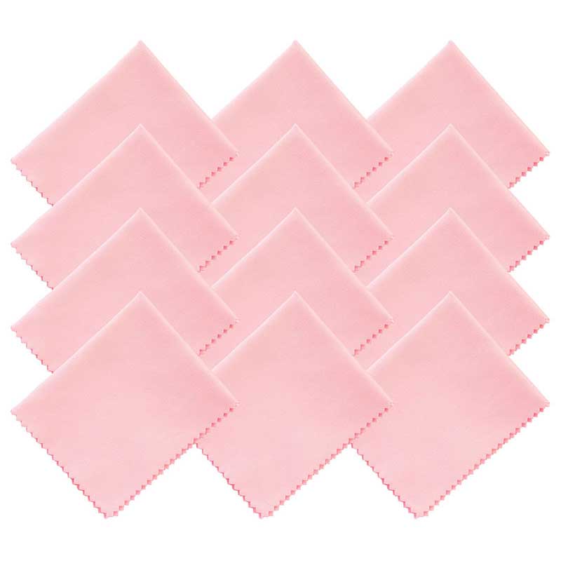 Glasses Cleaning Cloth for Eyeglass, Lenses, Cameras (Pink)