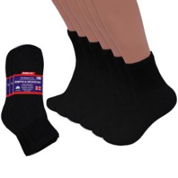 DIABETIC SOCKS ANKLE BLACK COLOR