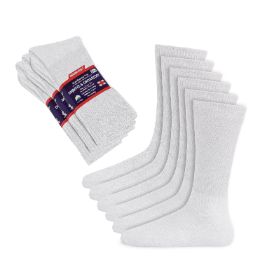 DIABETIC SOCKS CREW WHITE COLOR