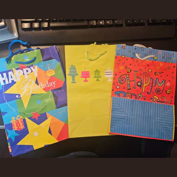 BIRTHDAY GIFT BAGS