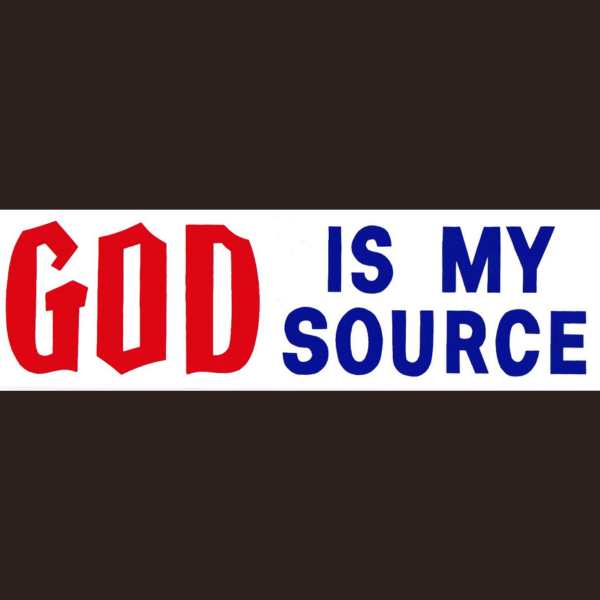 Bumper STICKER - My Source
