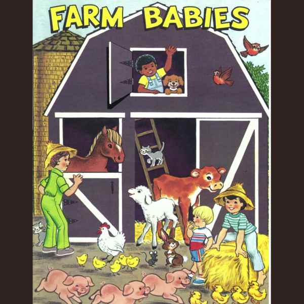 FARM BABIES - COLORING BOOK