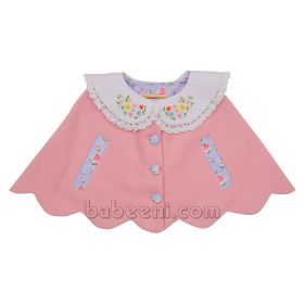 Pinky angel FLOWER trench coat (baby clothes)