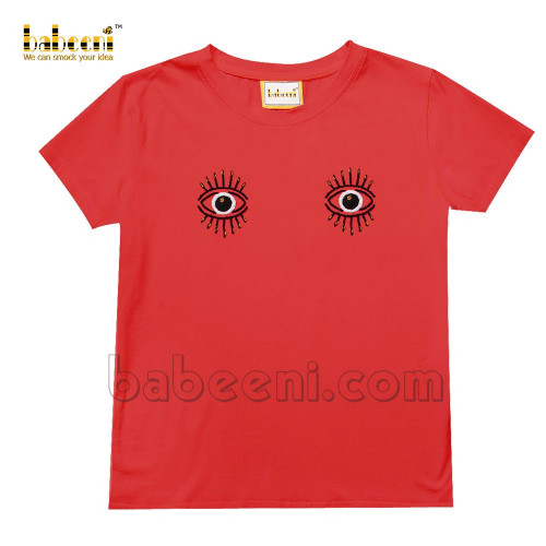 Women Red Basic T-shirt (girl CLOTHING)