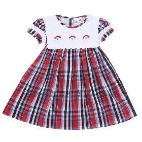 Cute Santa Claus girl dress (baby clothing)