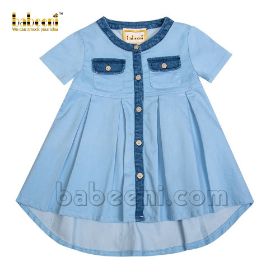 Girl stylist denim DRESS (girl clothing)