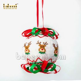 Reindeer handmade ornament