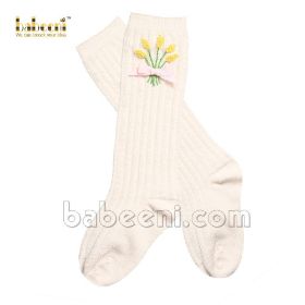 Lovely embroidery baby SOCKS