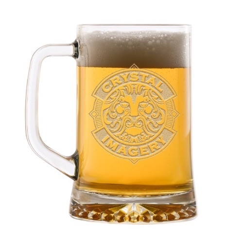 Beer Mug - Deep Carved With Your Logo