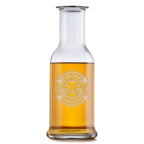 Crystal Wine Carafe Deep Carved with Your Logo