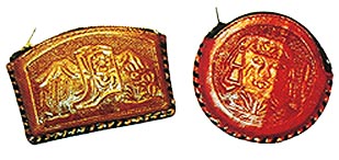 Tooled Leather Coin Purse SL331