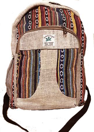 Hemp Cotton Multi Color BACKPACK