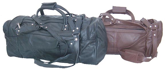 25 Inch Leather Travel Bag