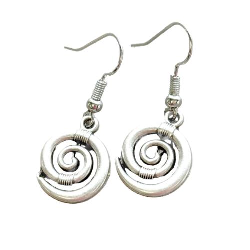 Beach vibes spiral EARRINGS