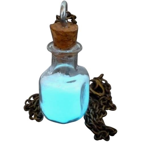 Magical pixie dust glow in the dark kawaii NECKLACE