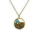 Turquoise mountain necklace bohemian western JEWELRY