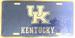 Kentucky Wildcats Mosaic Embossed LICENSE PLATE Auto Tag