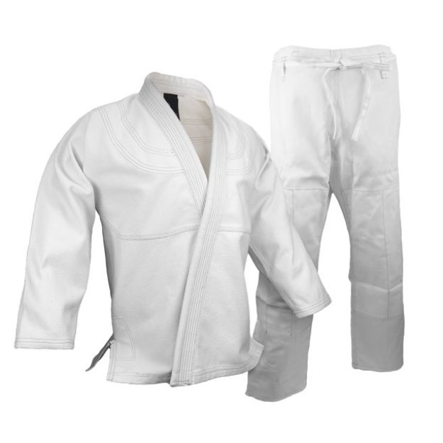 BJJ Gi Kimono White Jiu Jitsu UNIFORM