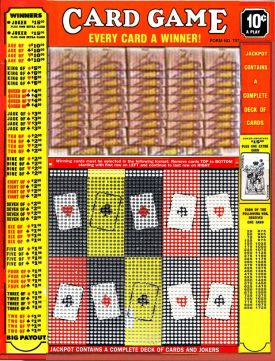 2600 HOLE CARD GAME ($15 JOKERS) - 10c PER PLAY