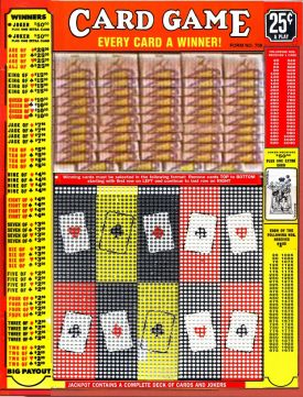 2600 HOLE CARD GAME WITH $50 JOKERS - 25c PER PLAY