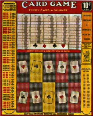 2600 HOLE CARD GAME ($20 JOKERS) - 10c PER PLAY