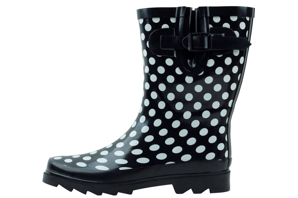 Ladies' Rubber Rain BOOTS (9 Inches Tall)