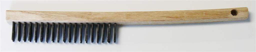 3x19 Long HANDLE Wire Brush PK 12