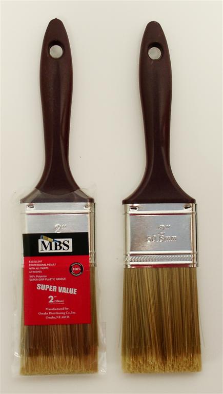 2'' Best Gold Polyester PAINT Brush PK 24