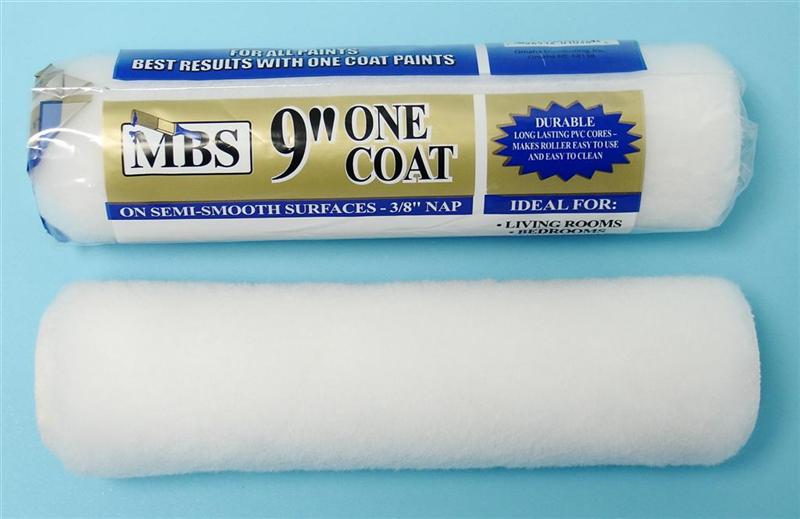 9'' x 3/8'' One Coat All PAINTs Roller Cover pk 36