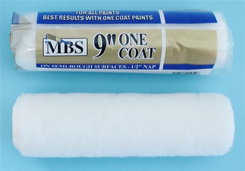 9'' x 1/2'' One COAT All Paints Roller Cover PK 36