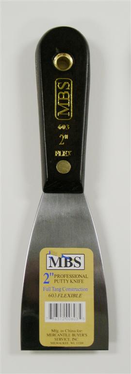 2'' Professional Putty KNIFE-Flex-pk 12