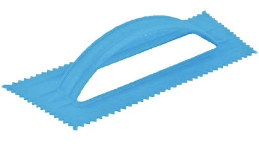 4.25'' x 9.5'' Blue Trowel 5/16'' V Notched 36