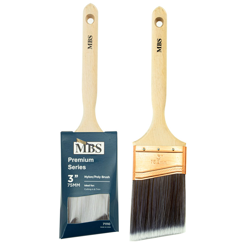 3'' Angle Brush Professional Series Sash HANDLE