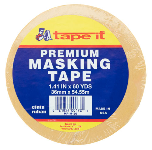 1.41'' Natural Premium MaskINg Tape 60YD MADE IN USA