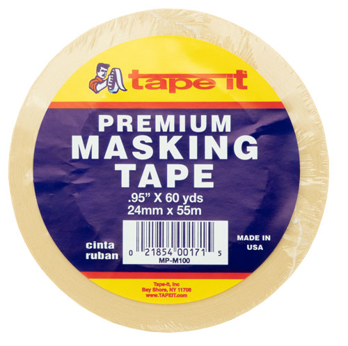 0.94'' Premium Natural MaskINg Tape 60YD MADE IN USA