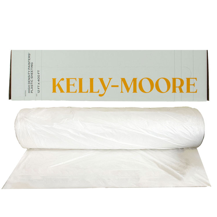 Kelly Moore High Density Painter Plastic 0.31 MIL 12ft x 400ft