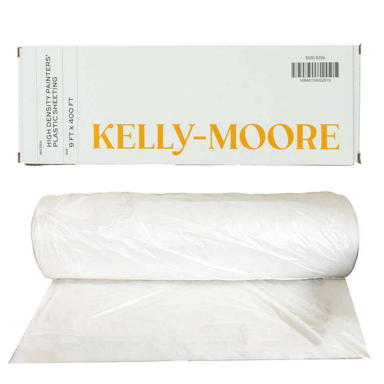 Kelly Moore High Density Painter Plastic 0.31 MIL 9ft x 400ft