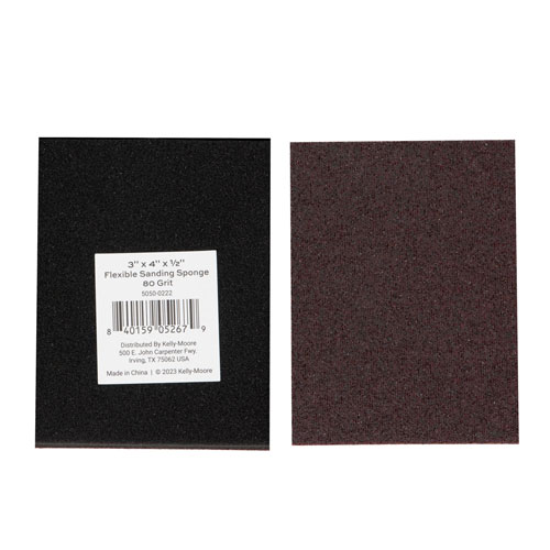 Kelly Moore Flexible Sanding Sponge 80 Grit