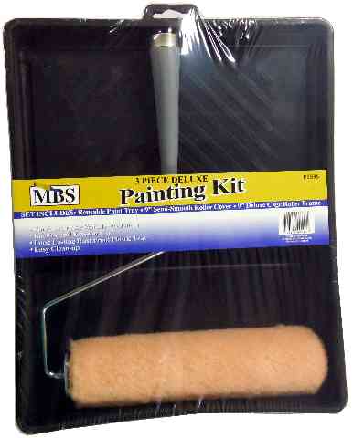 3PC PAINT TRAY KIT WITH FRAME AND COVER CASE PACK 24