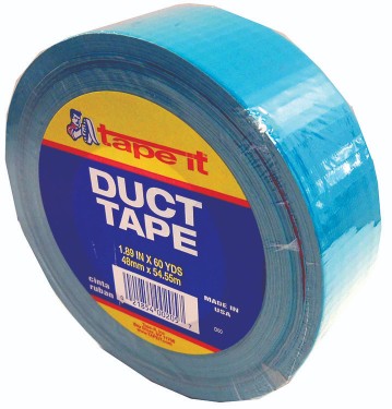 1.89'' X 60 YARD DUCT TAPE, TEAL BLUE, *SECONDS* MADE IN THE USA