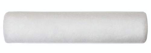 9'' Roller Cover, 1/2'' Nap, Lintless White Woven Professional