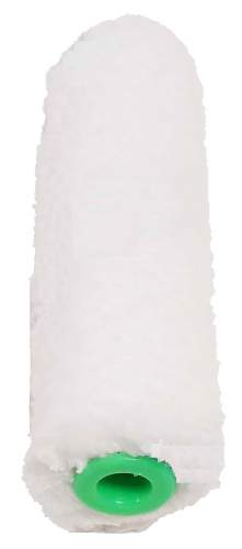 4 Piece 4'' Mini Roller Covers, 3/4'' Nap, Premium White Woven