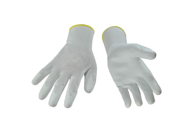 Premium High Dexterity Painters GLOVES with Coated Palms - Large