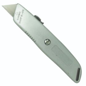 Utility Knife with Blade, Aluminum Body