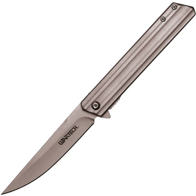 8.5'' Assisted Open POCKET KNIFE Silver