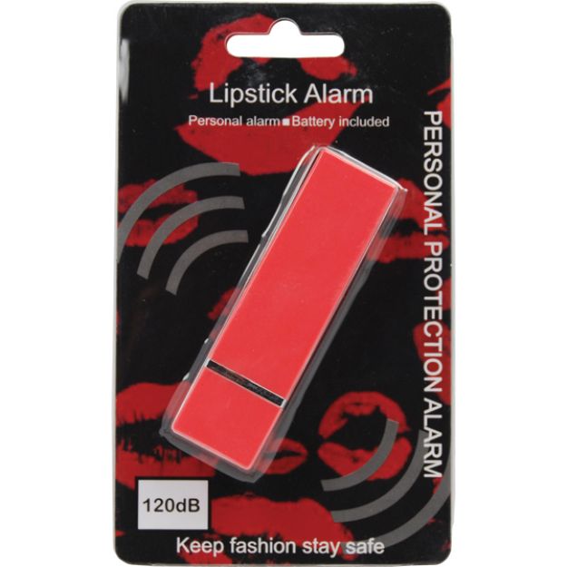 Fashionable LIPSTICK Alarm Pink